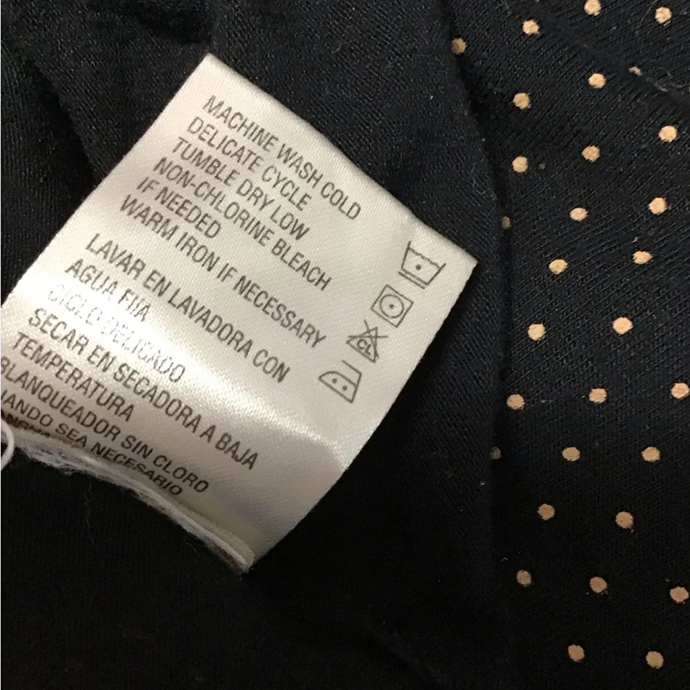 Black Smocked Sleeveless Camisole Pajama - Picture 11 of 12